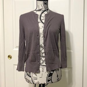 *Ann Taylor LOFT* Grey Cardigan